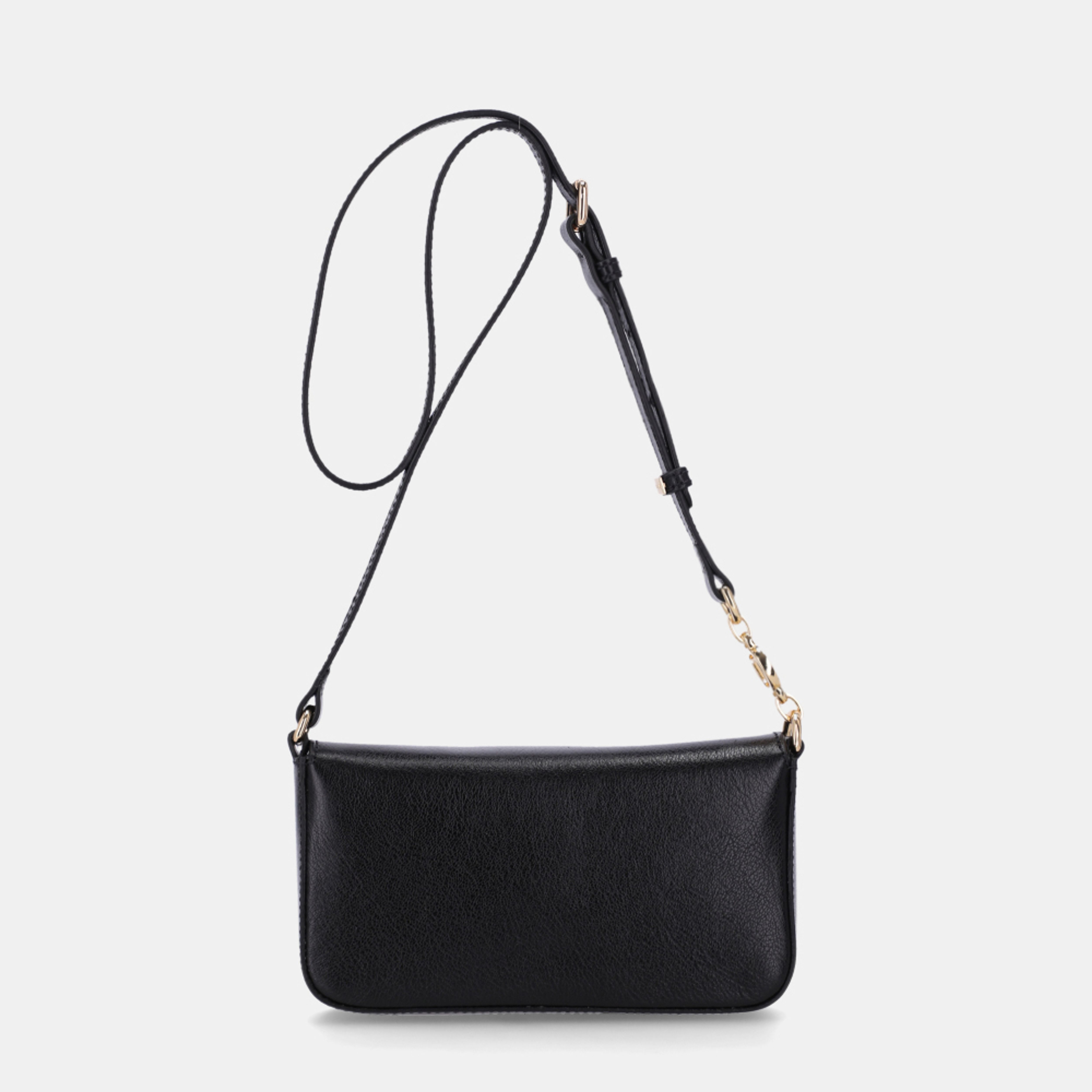 ホルダー Bolsa Satchel Pequena Atacama Preto - 2000767 | Luz da Lua