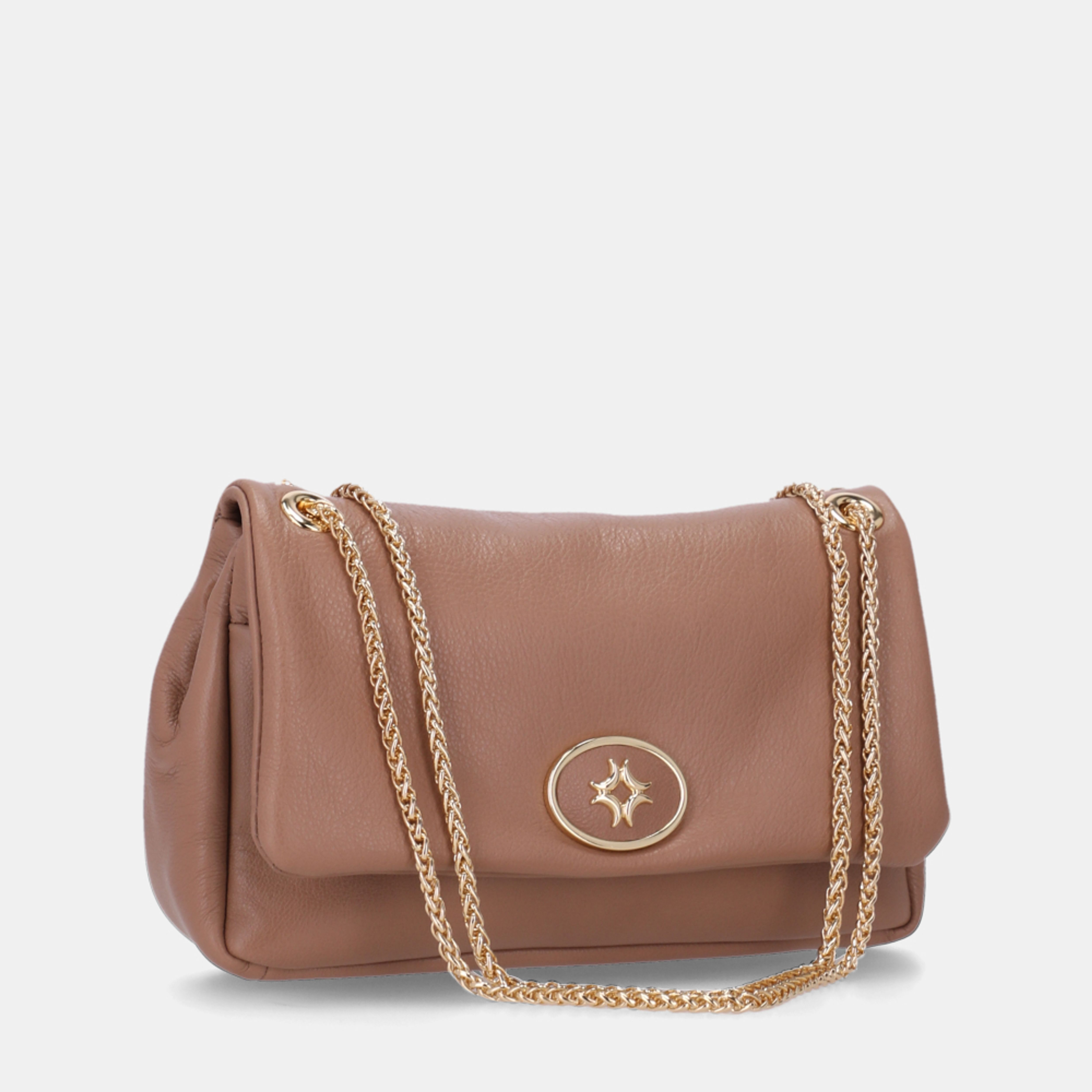 ① さくら　1204040 Bolsa Satchel Pequena Saara Mousse - 2000693 | Luz da Lua