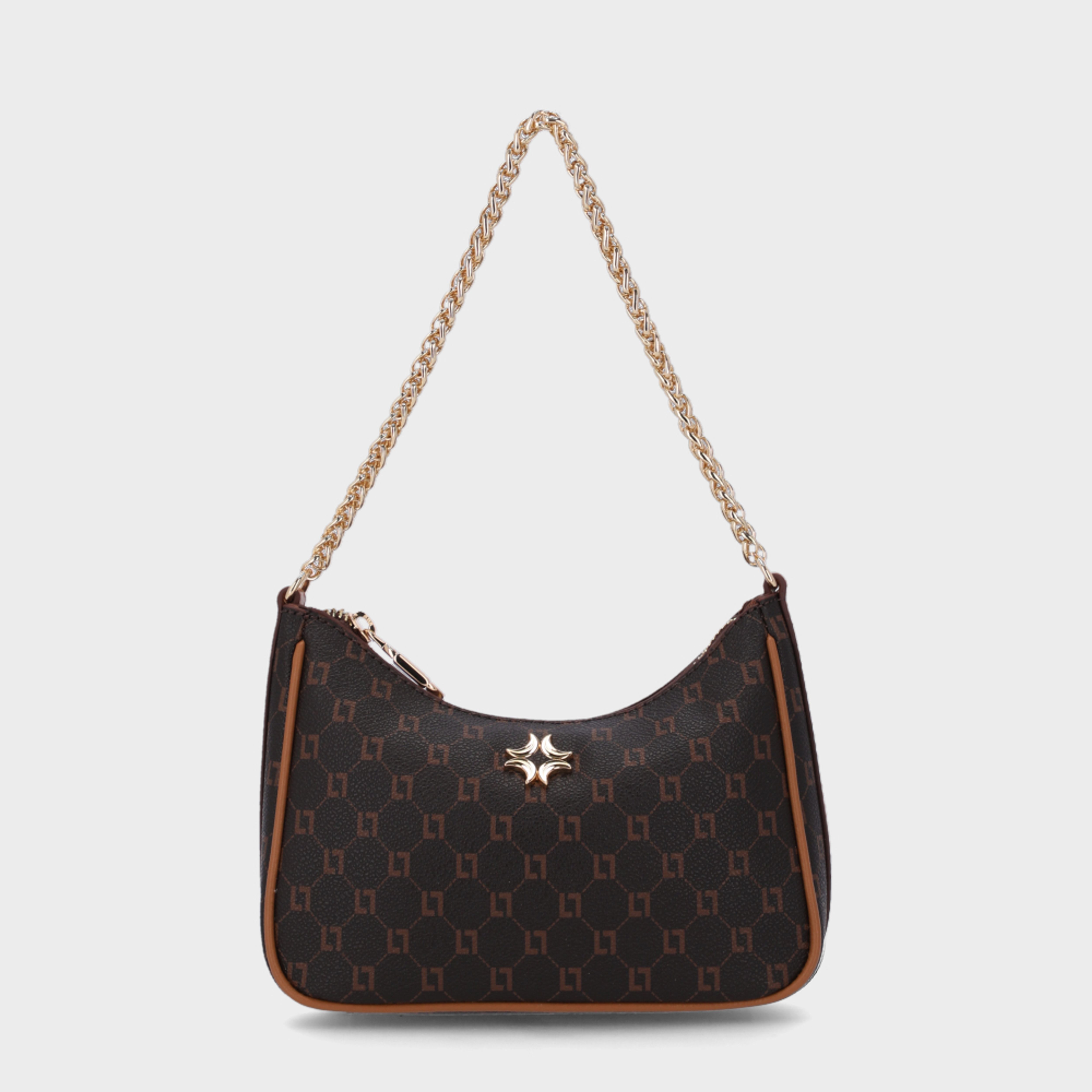 Bolsa Tiracolo Monograma Ll Mocca - 2000517 | Luz da Lua