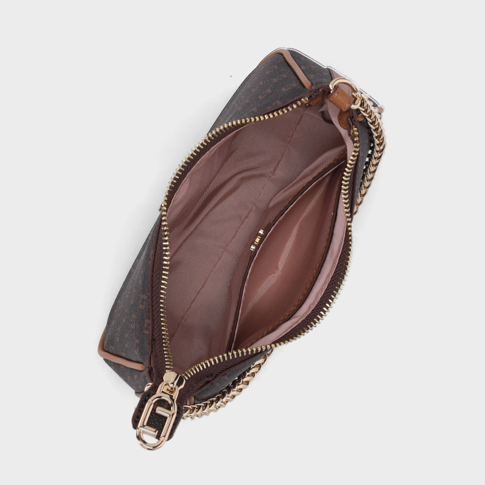 Bolsa Tiracolo Monograma Ll Mocca - 2000517 | Luz da Lua