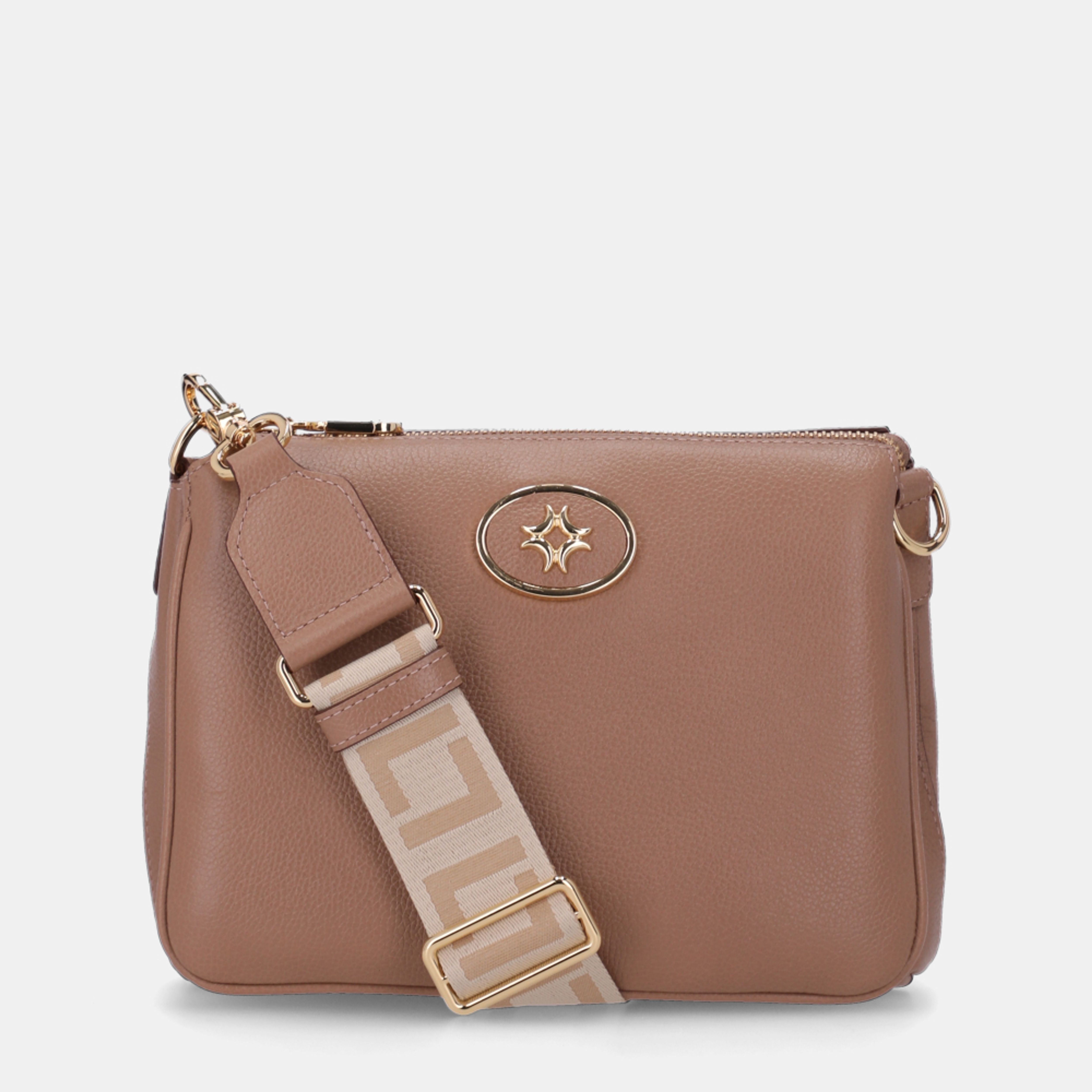 luna0317 Bolsa Tiracolo Pequena New Ridge Mousse - 2000723 | Luz da Lua