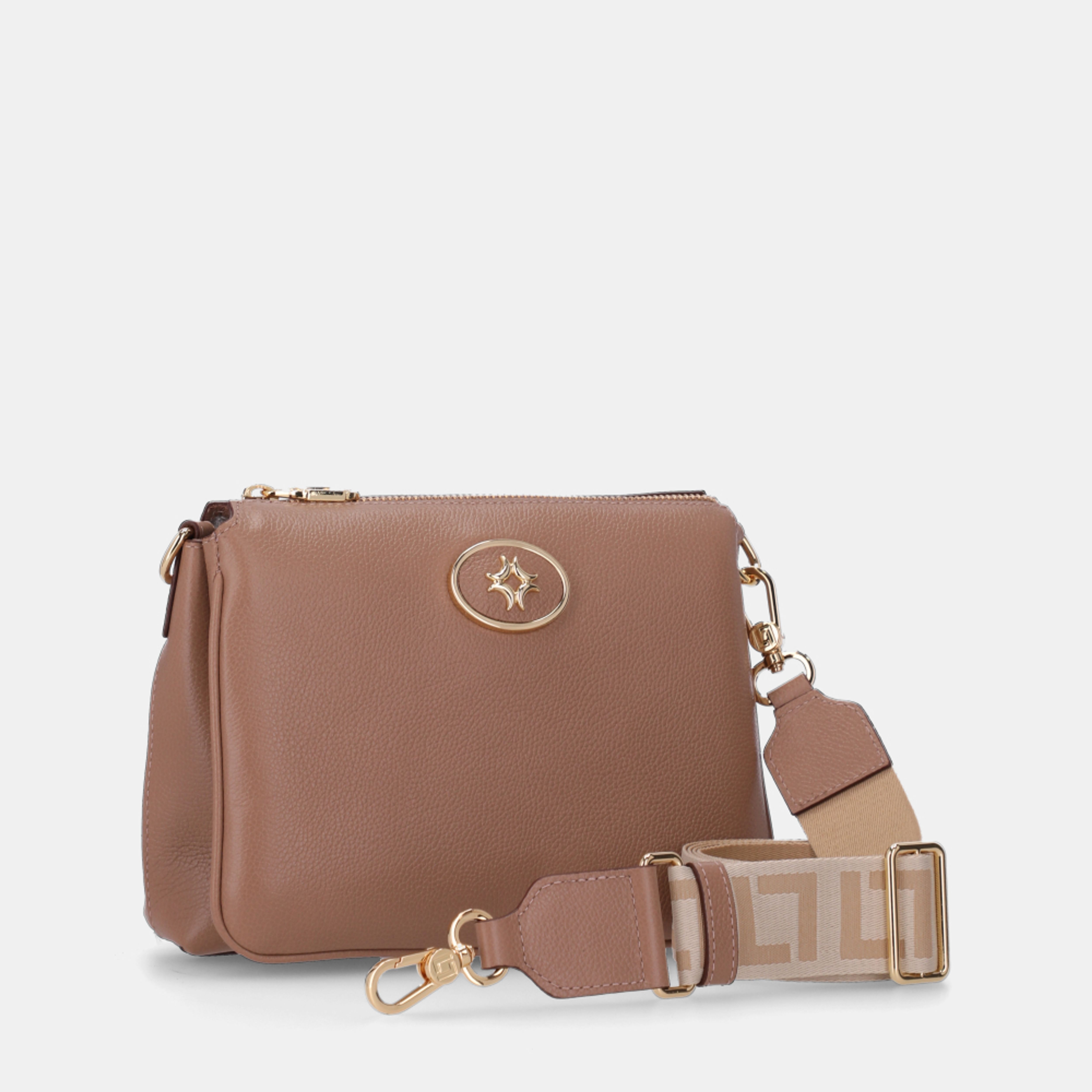 るる Bolsa Tiracolo Média New Ridge Mousse - 2000555 | Luz da Lua