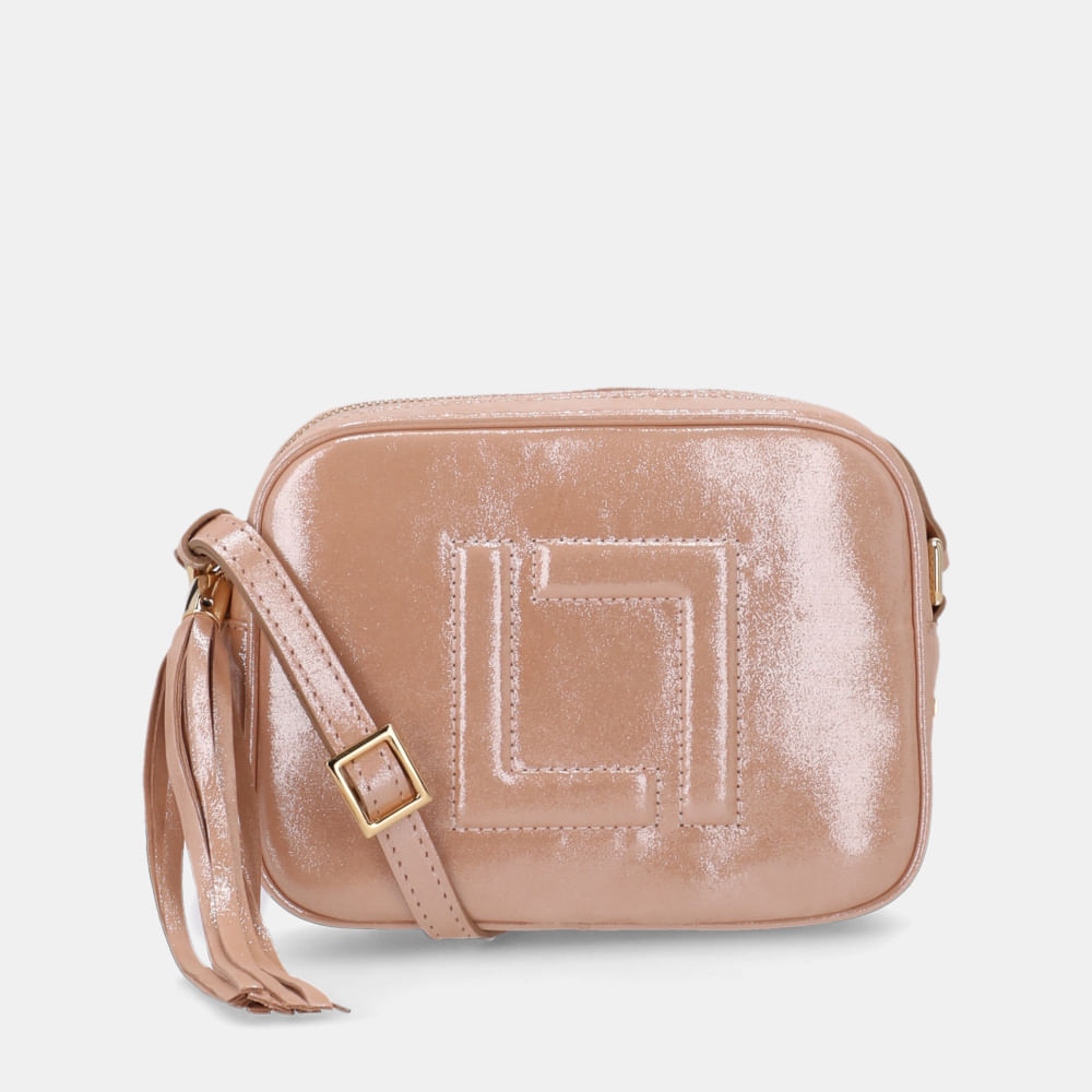 Bolsa Tiracolo Pequena New Ridge Frappe - 10004962 | Luz da Lua