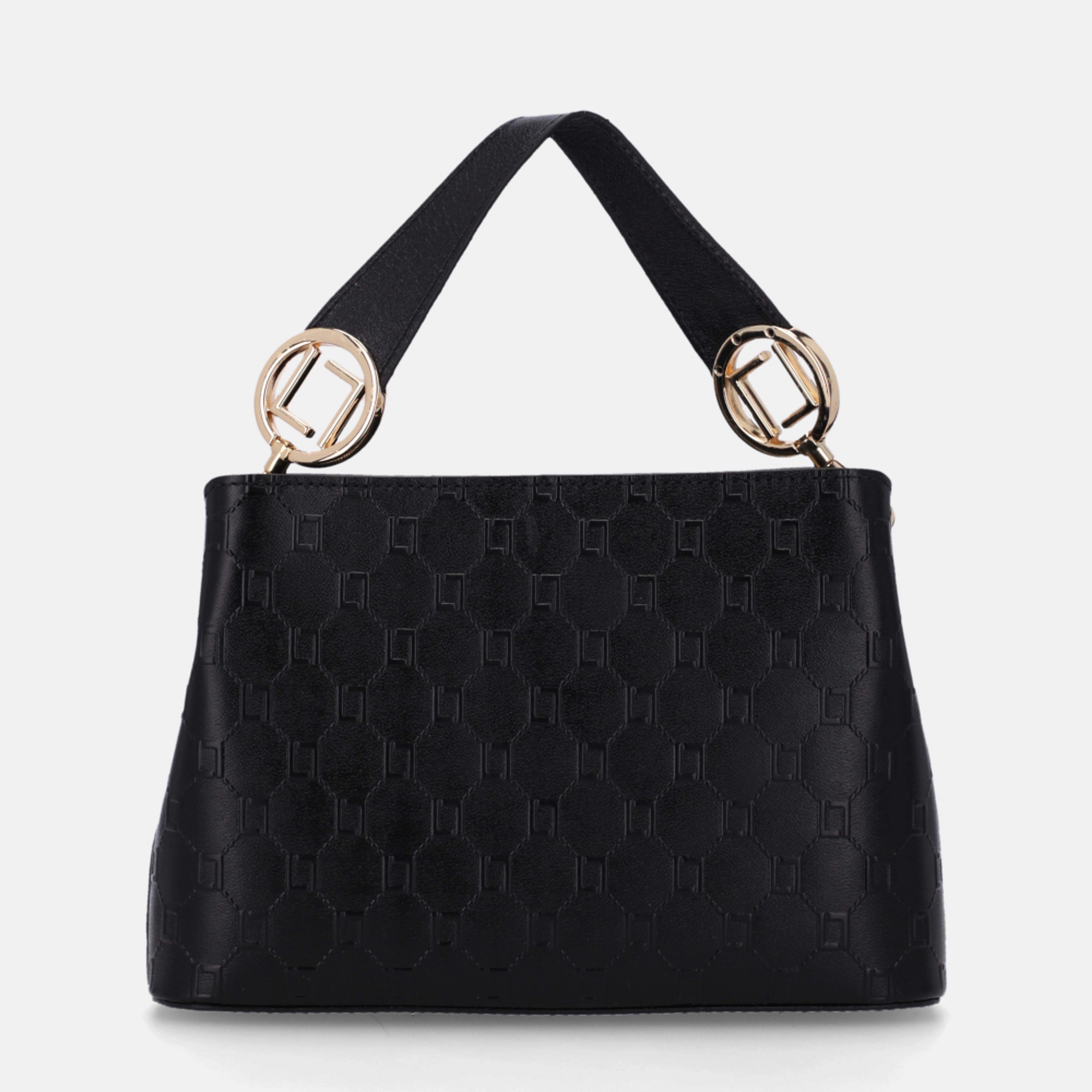 Bolsa Tote Média Lux Preto - 2000549 | Luz da Lua