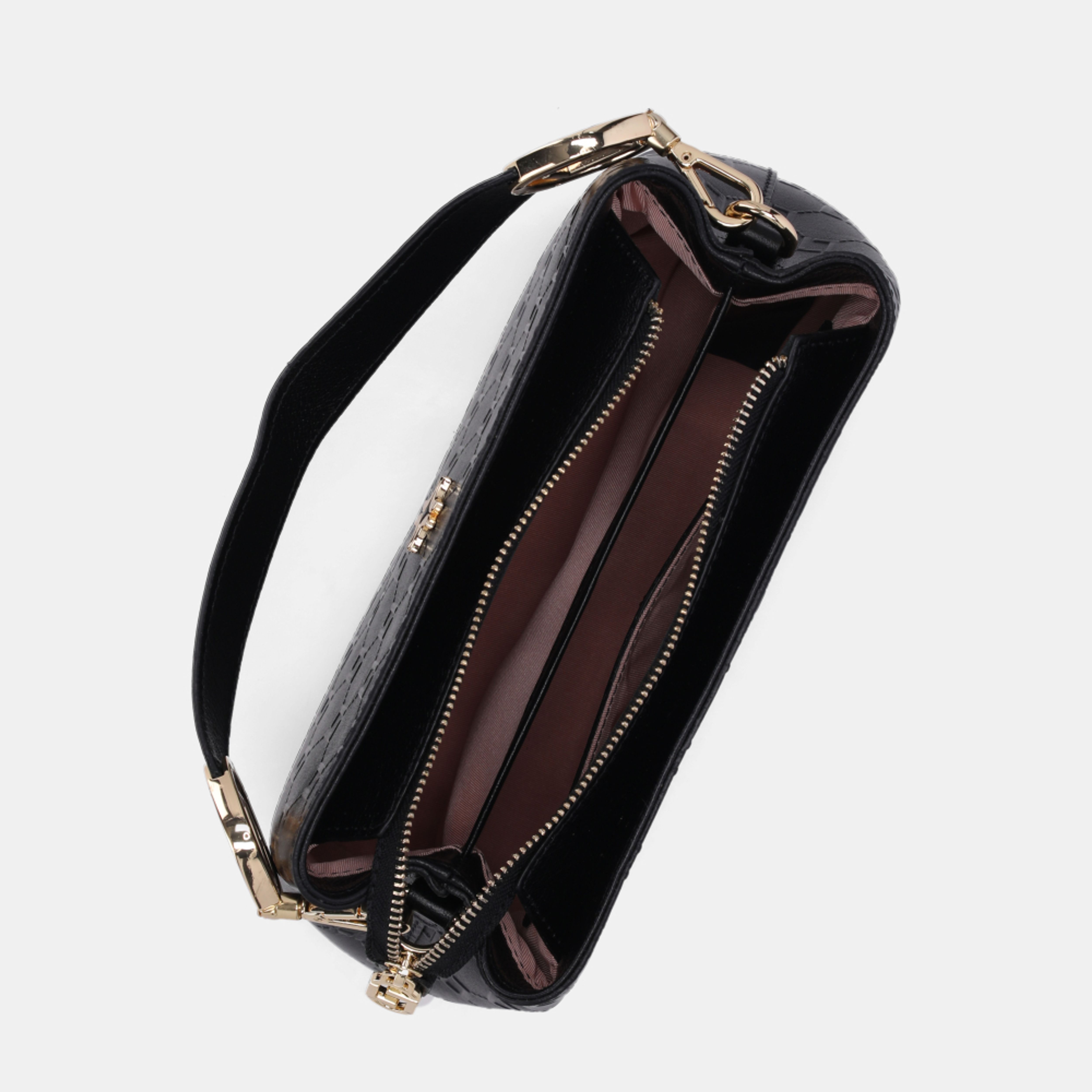 Bolsa Tote Média Lux Preto - 2000549 | Luz da Lua