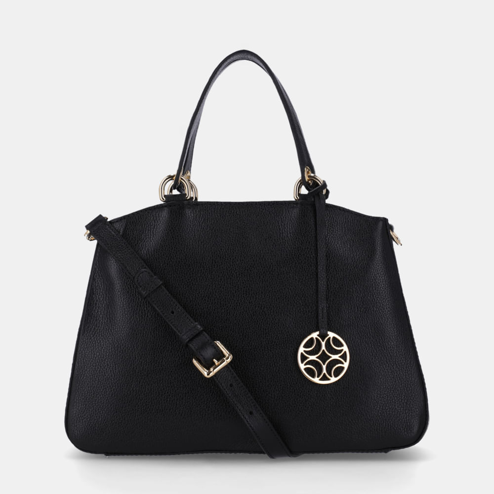 Bolsa Tote New Ridge Preto - 2000218 | Luz da Lua