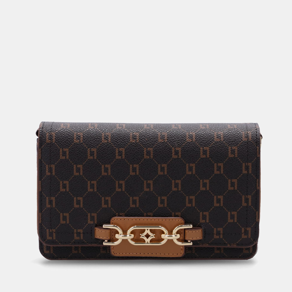 Lilly　0823 Mini Bag Monograma Ll Mocca - 42000013 | Luz da Lua