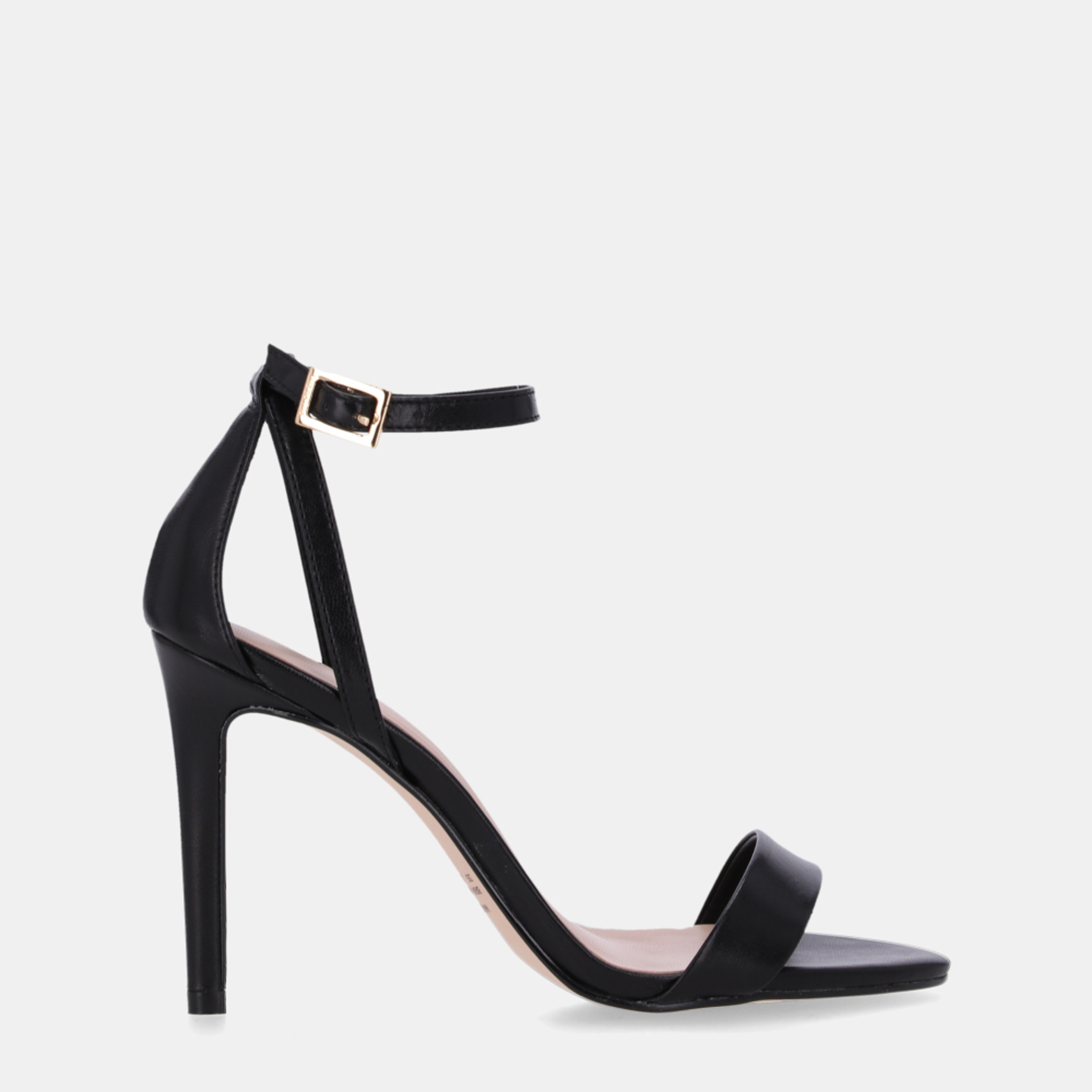 Sandália Salto Pelica Preto - 55822800 | Luz da Lua