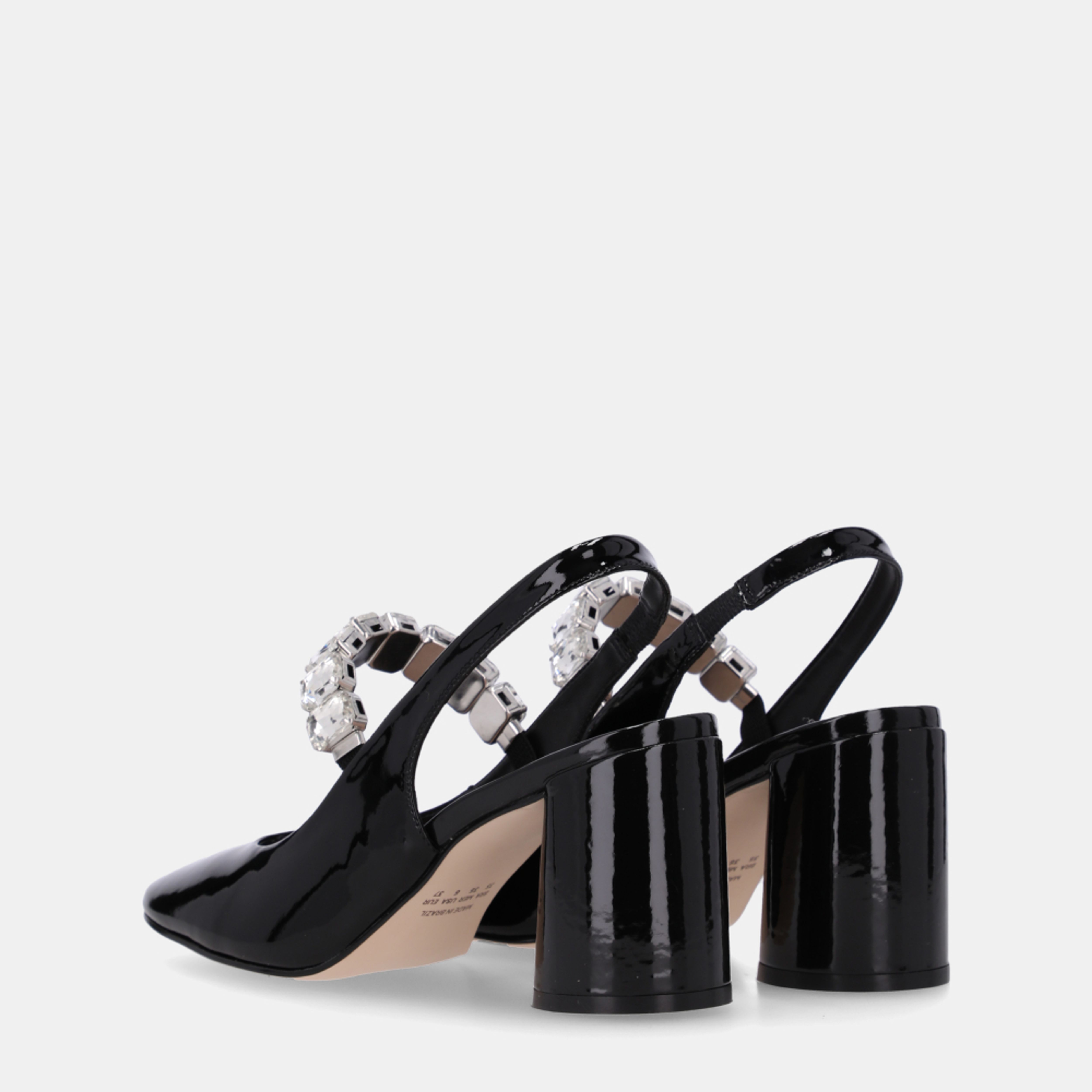 Slingback Verona Preto - 80860004 | Luz da Lua