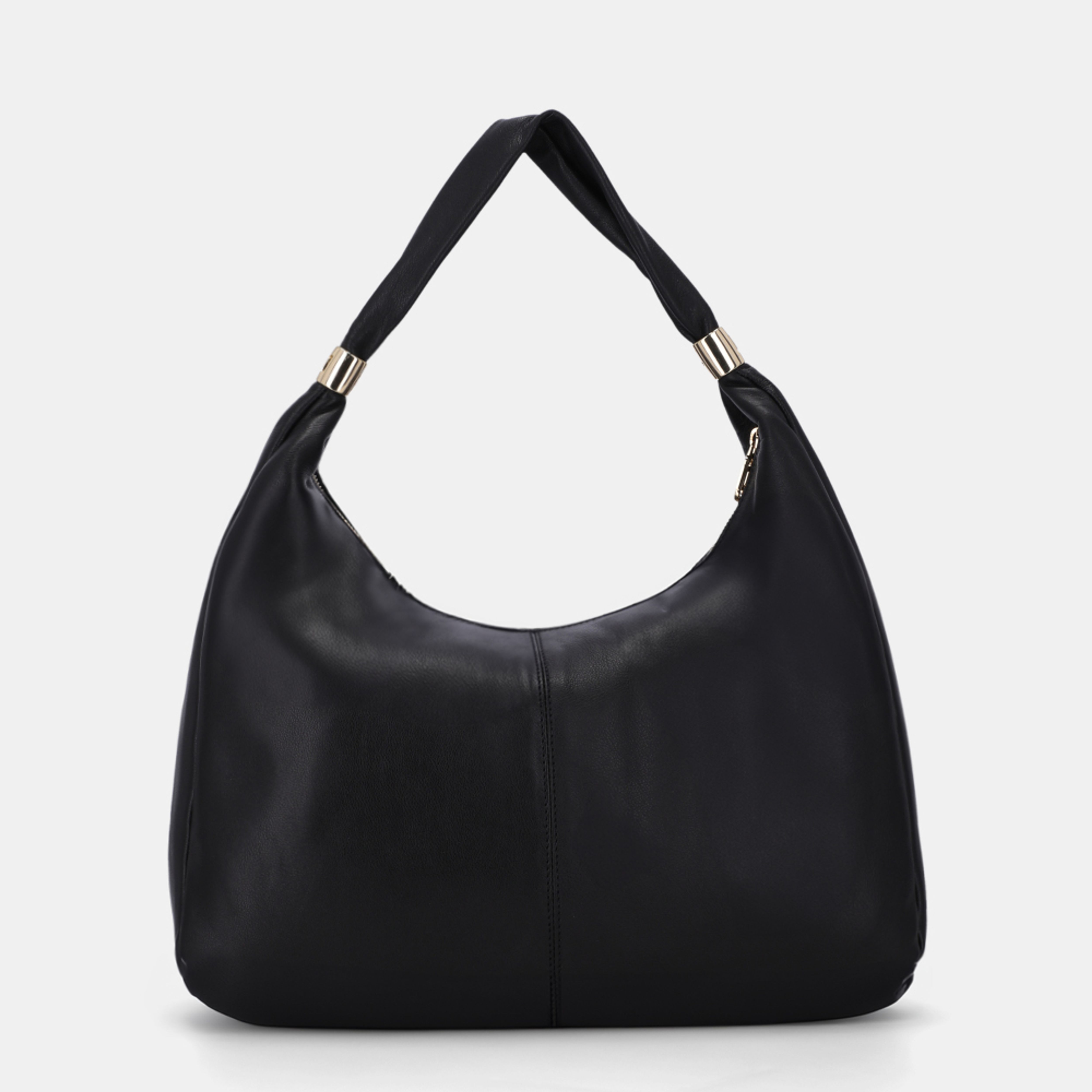 Bolsa Hobo Grande Saara Preto - 2000695 | Luz da Lua