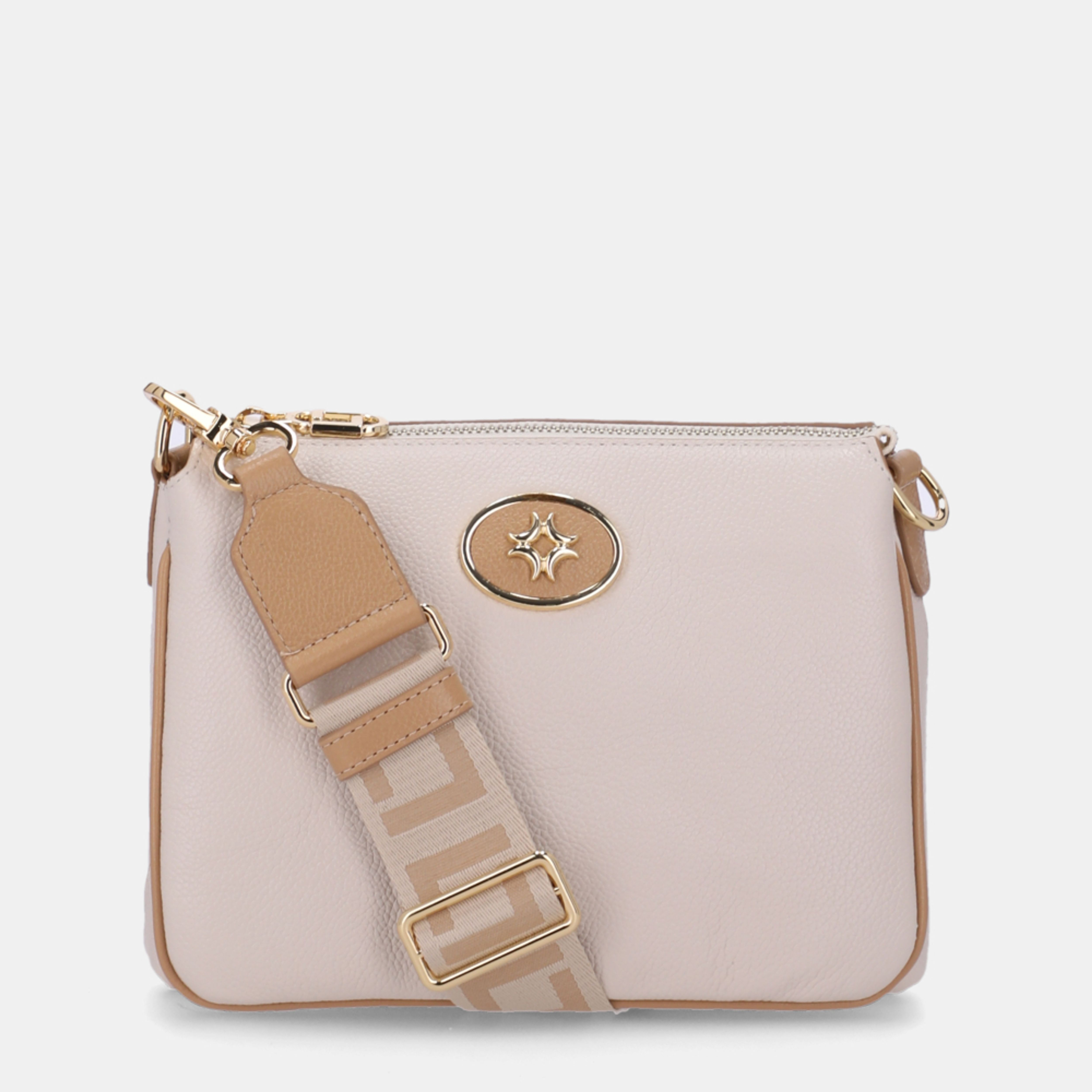 Bolsa Tiracolo Pequena New Ridge Panna-2000723 | Luz da Lua