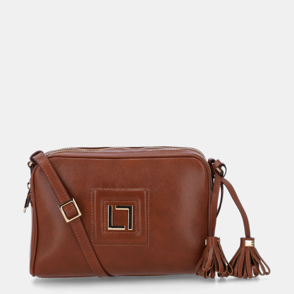 Bolsa Tiracolo Média New Ridge Amêndoa - 10005324 | Luz da Lua