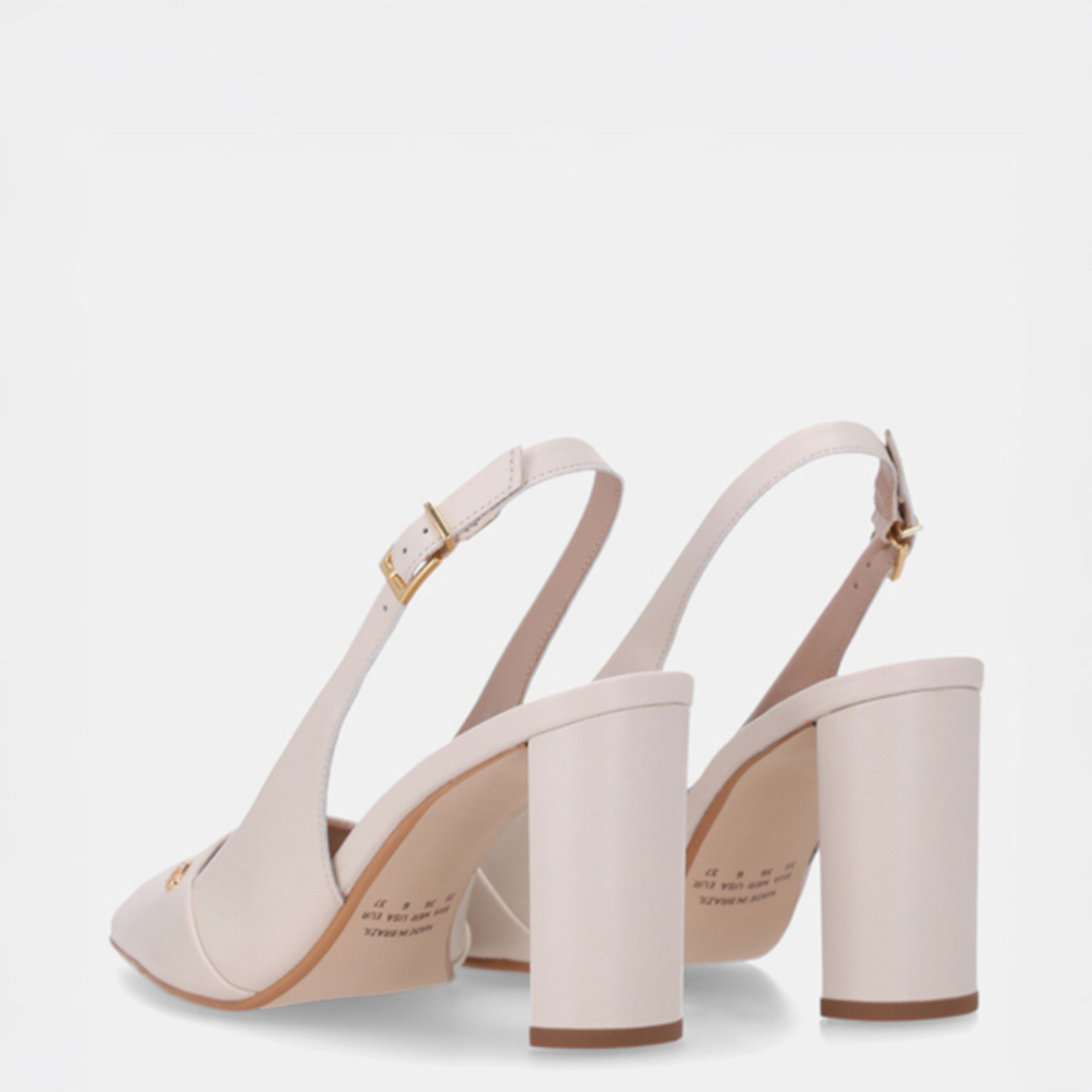 Slingback Pelica Panna - 80230054 | Luz da Lua