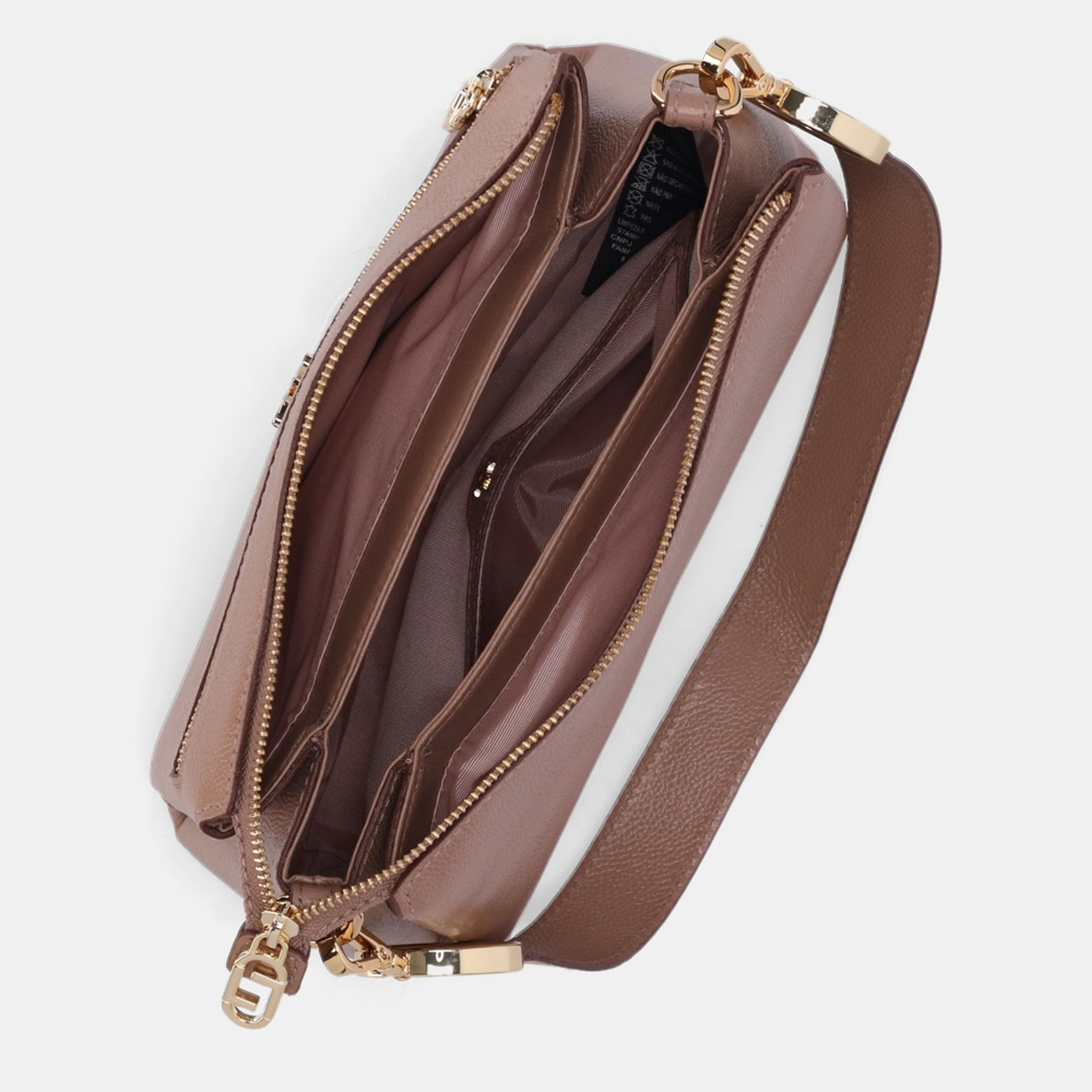 a.style6919出品 Bolsa Tiracolo Média New Ridge Mousse - 2000555 | Luz da Lua
