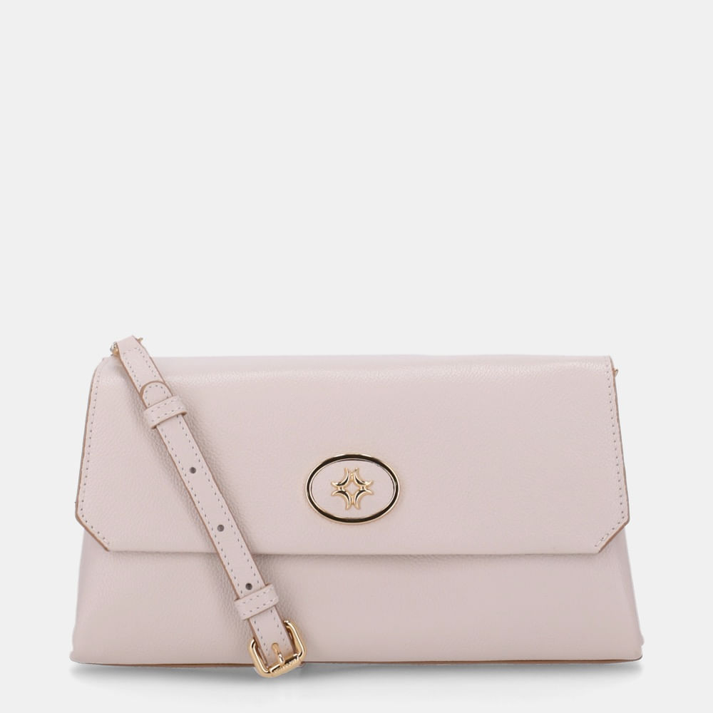 Bolsa Satchel Média New Ridge Panna - 2000749 | Luz da Lua