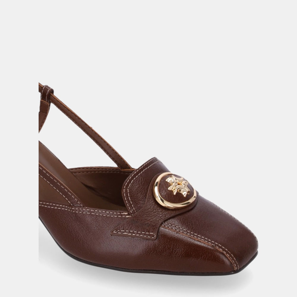 あんこ Slingback Atacama Trufa - 60770002 | Luz da Lua