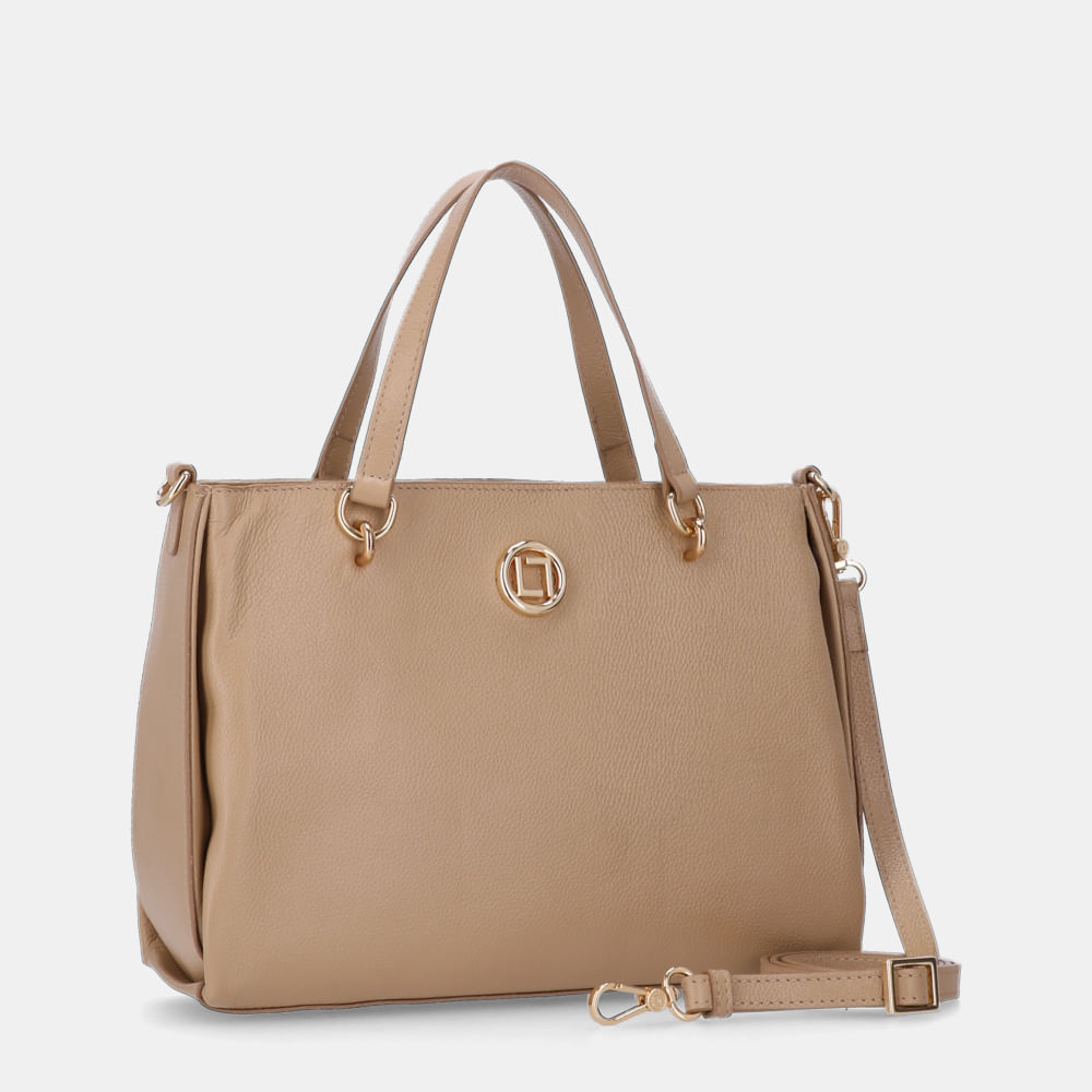 Bolsa Tote Média New Ridge Frappe - 2000607 | Luz da Lua