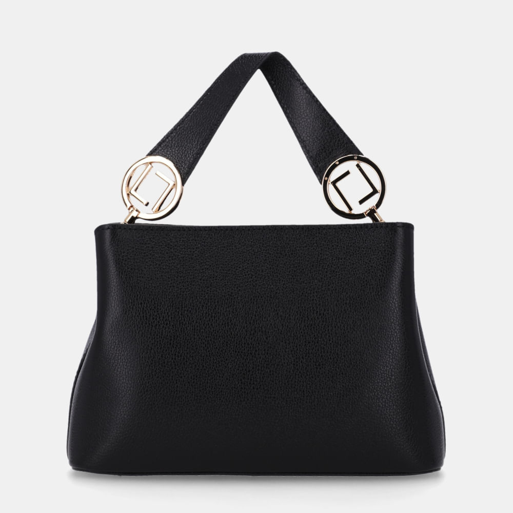 Bolsa Tote Média New Ridge Preto - 2000549 | Luz da Lua